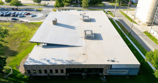 Buckley Roofing Newton Public Library Kansas (1)
